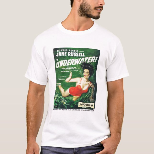 T - Shirt - Jane Russell - Film ANZEIGE - 1955 (Vorderseite)