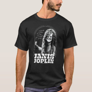 T-shirt Janis Joplin - Laissez-Vous Aller Plus