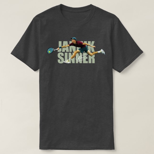 T-shirt Jannik Sinner (Design devant)