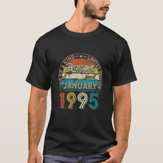 T-shirt Janvier 1995 Edition Limitée Tenue Retro 27Th Bda