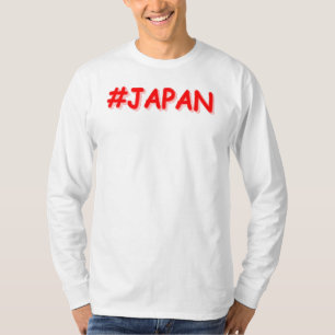 T-shirt "#JAPAN" Joli Design. Commandez dès maintenant 