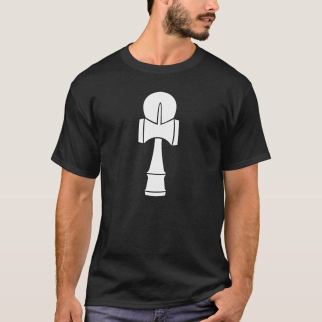 T-shirt Japan „Kendama“ Noir (Vorderseite)