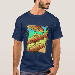 T-shirt Japan Koi Fish Japanese Tattoo 528