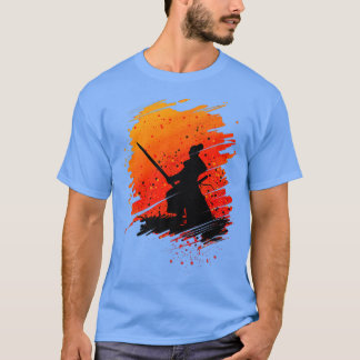 T-shirt Japan Samurai Samurai Sword 