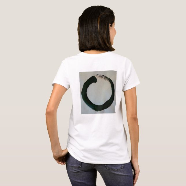 T-shirt Japanese calligraphy design shirt (Dos entier)