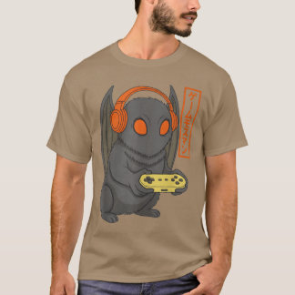 T-shirt Japanese Gamer Mothman Art Men Women Boy Funny Gam