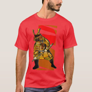 T-shirt Japanese Samurai Sword Katana Armor Warrior T-Shir