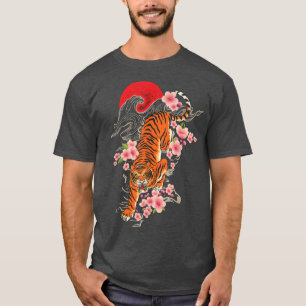 T-shirt Japanese Tiger - Zoologist Wild Animal Zoo Lover S