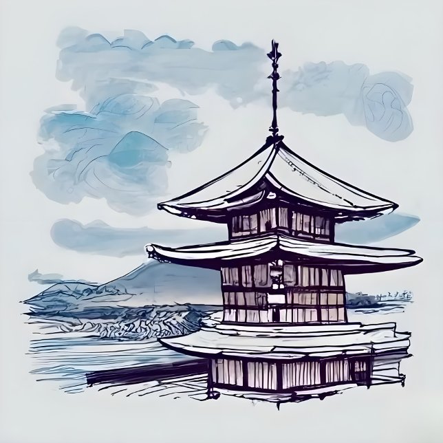 T-shirt Japano-Esthéto (Créateur téléchargé)