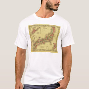 T-shirt JapanPanoramic MapJapan