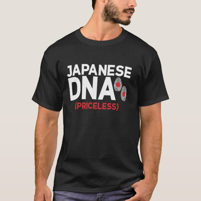 T-shirt Japon ADN précieux Japonais long manches T Shir (Devant)
