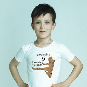 T-shirt Japon Arts Martiaux Silhouette Guerrier Karate Kid