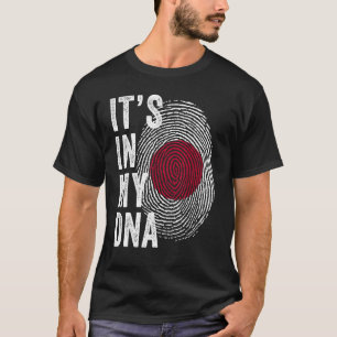 T-shirt Japon C'est dans mon ADN mignon japonais empreinte