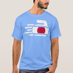 T-shirt Japon Curling Rock Sport Fans Japonais Curlers Gag