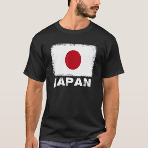 T-shirt Japon Drapeau Soutien Japonais Femmes Hommes