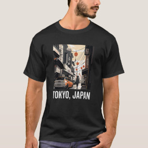 T-shirt Japon esthétique Tokyo Vaporwave Japon Lofi Fash
