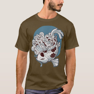 T-shirt Japon Koi poisson tatouage japonais 531