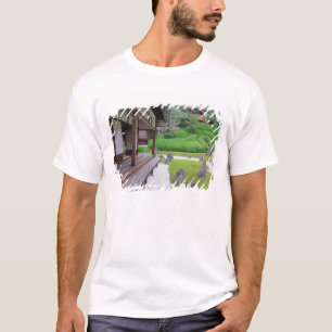 T-shirt Japon, Kyoto. Jardin de pierre dans le silence