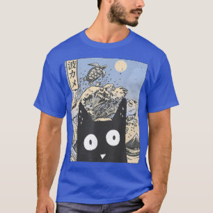 T-shirt Japon Manga Harajuku Otaku Tortue Graphique