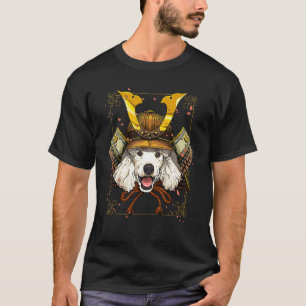 T-shirt Japon Samurai Poodle Chien Animal de compagnie Jap