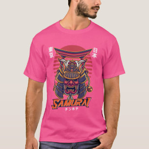 T-shirt Japon Samurai Shogun Torii Shinto Shrine Gate Toky