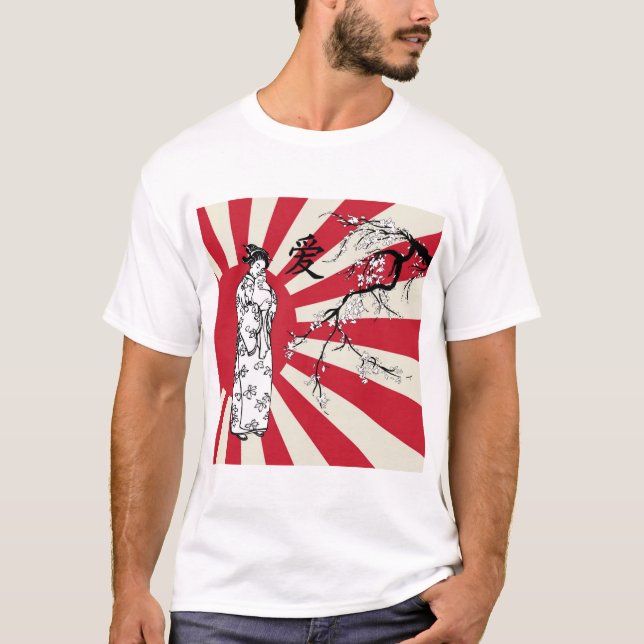 T-shirt Japon vintage (Devant)