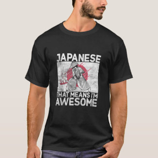 T-shirt Japonais ça veut dire que je suis un Débardeur jap
