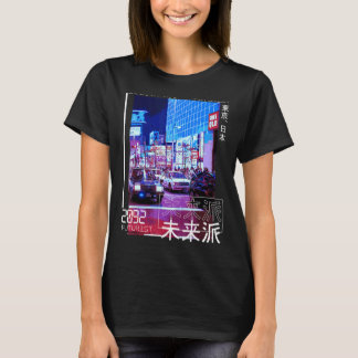 T-shirt Japonais Cyberpunk Tokyo Streetwear Aesthetic Japa