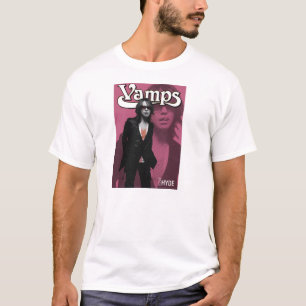 T-shirt Japonais de roche de bande de vamps de vocalis de
