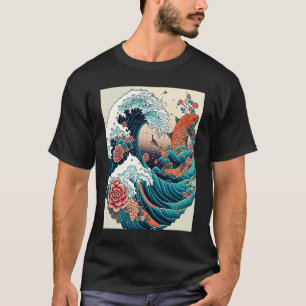 T-shirt Japonais Koi Carp Nishikigoi Poisson Japon 2
