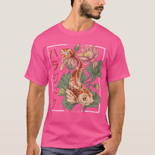 T-shirt Japonais Koi Carp Poisson Art esthétique Nishikigo
