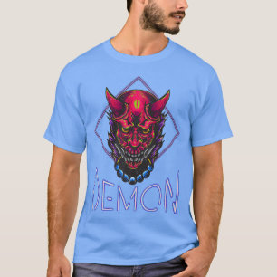T-shirt Japonais Oni Masque Demon Ogre esthétique Japon Sa