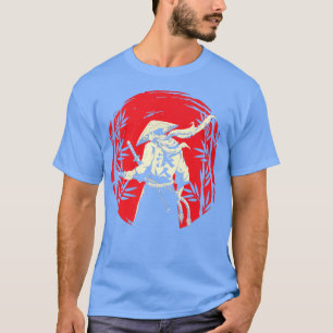 T-shirt Japonais Samurai chasseur guerrier Japon Swordsmen