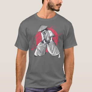 T-shirt japonais Samurai - épée Katana Warr