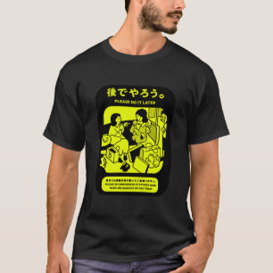 T-shirt Japonais Tokyo Metro Publicité