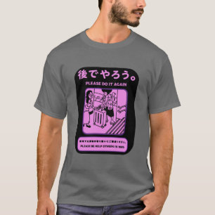 T-shirt Japonais Tokyo Métro Publicité