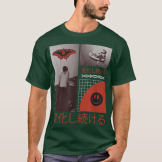 T-shirt Japonais triste esthétique Japon esthétique