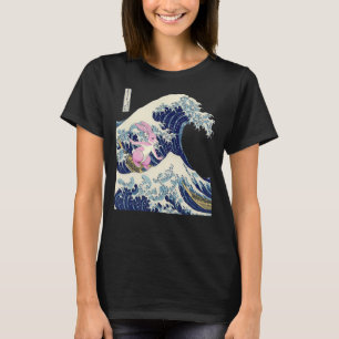 T-shirt Japonais Vaporwave esthétique 90s Art Kanagawa Vag