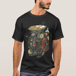 T-shirt Japonais Zero 2ème guerre mondiale Sushi Et Ramen 