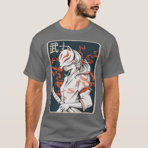 T-shirt Japonaise ancienne Samurai Femme ancienne Japonais