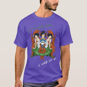 T-shirt Japonaise Geisha Kawaii Girl Kimono Samurai T-shir