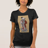 Japonaise Geisha Woman, Hokusai, Ukiyo-e