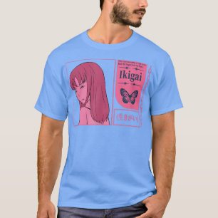 T-shirt Japonaise LoFi Girl Anime Caractère Japon Aestheti