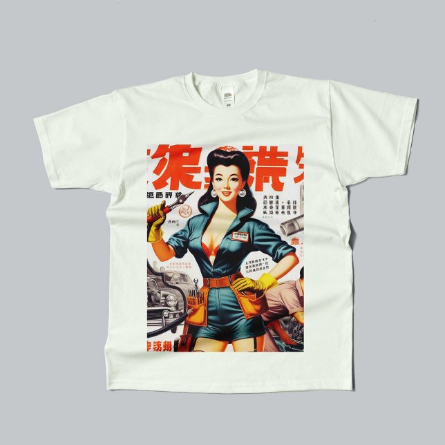 T-shirt Japonaise Mécanique (Créateur téléchargé)