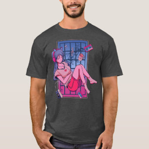T-shirt Japonaise Musique Anime Manga Graphisme Art Japon