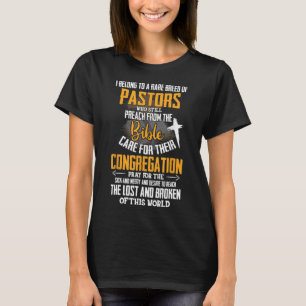 T-shirt J'Appartiens À Une Rare Race De Pasteurs Cadeaux C
