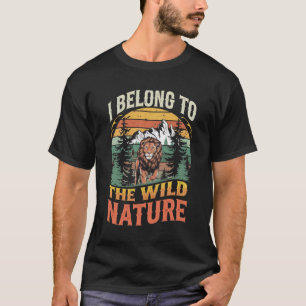 T-shirt J'Appartiens Au Lion Sauvage