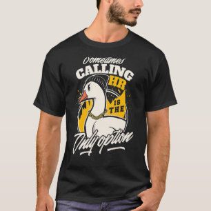 T-shirt J'appelle Ressources humaines RH