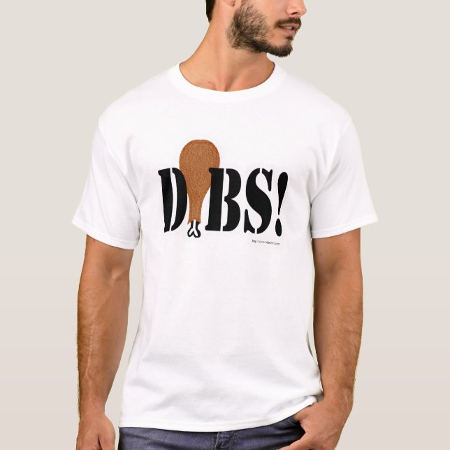 T-shirt J'Appelle Thanksgiving Dibs (Devant)