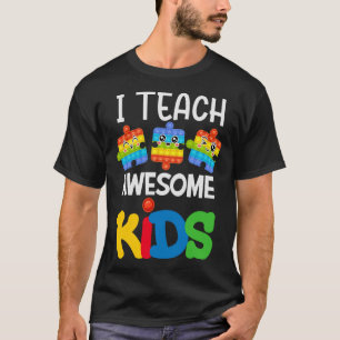 T-shirt J'Apprends À Des Enfants Awesome Puzzle Piece Sens